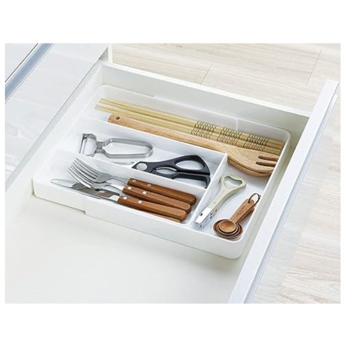 GREEN PAL マルチ整理トレ― スライド式 ホワイトの説明画像2