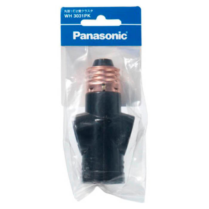 Panasonic(パナソニック) 丸形1灯2差クラスタ WH3031PK