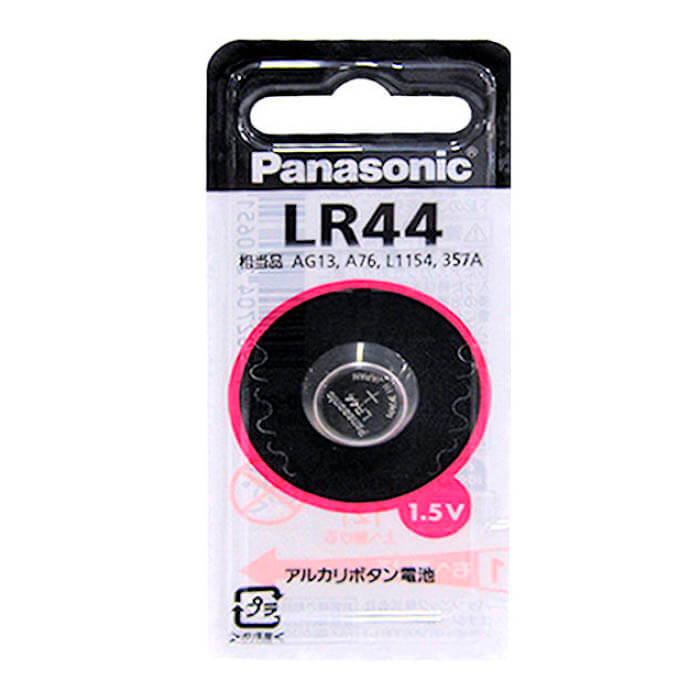 Panasonic(パナソニック) アルカリボタン電池 LR44P