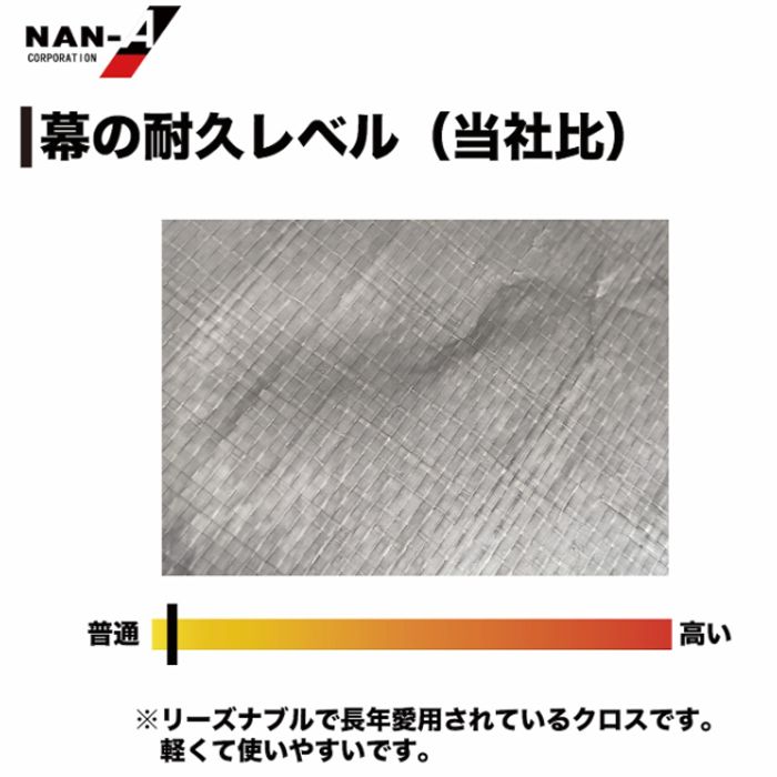 南榮工業 張替幕4点セット 678M　AG用の説明画像3