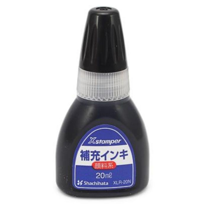 シャチハタ Xスタンパー 補充インキ 黒パック 20ml XLR-20BKの説明画像2