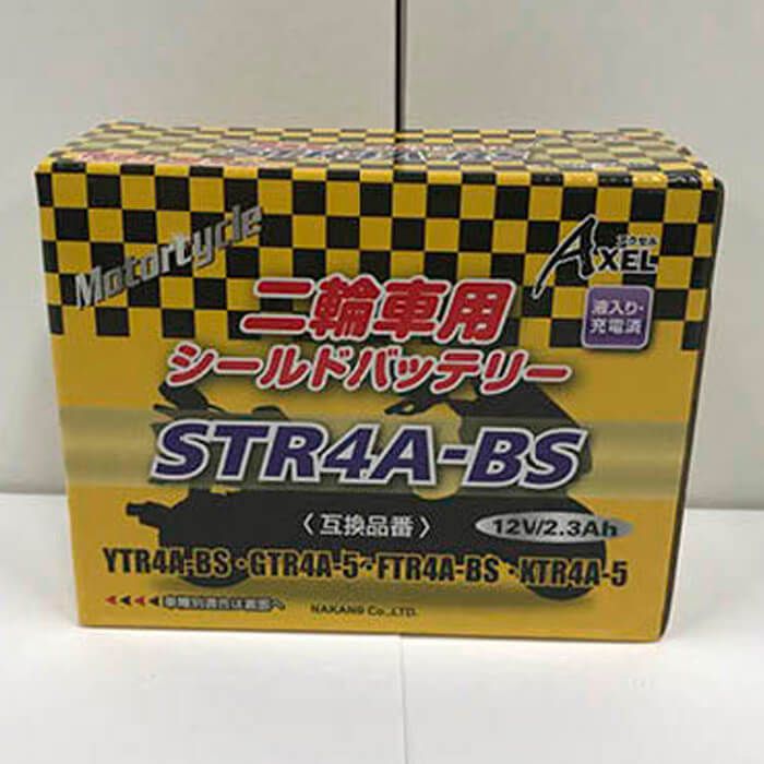 G&Uナカノ 2輪車用バッテリー STR4A-BS