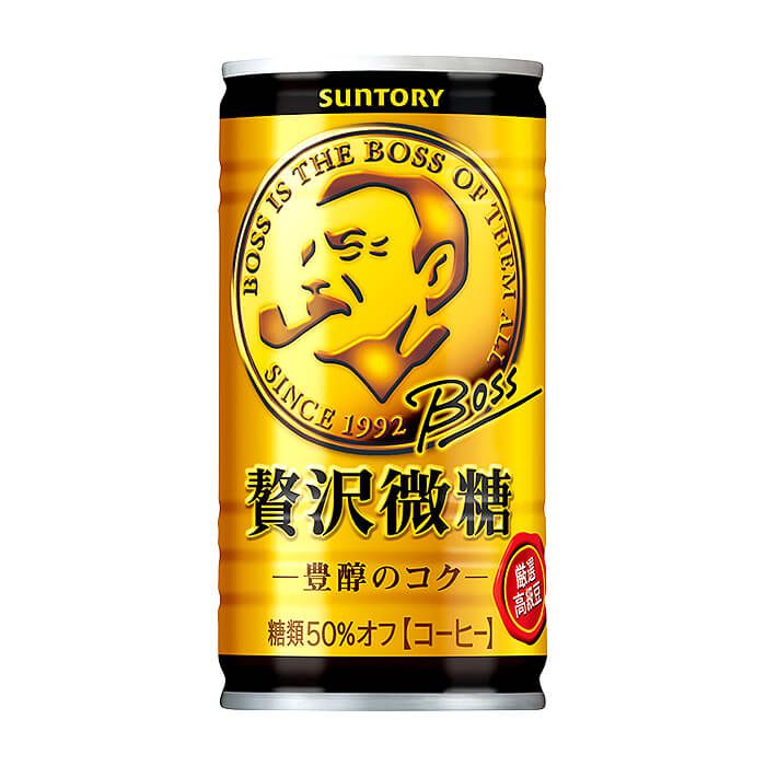 サントリーフーズ ボス 贅沢微糖 185g×6缶パック ケース(30缶入リ)の説明画像2