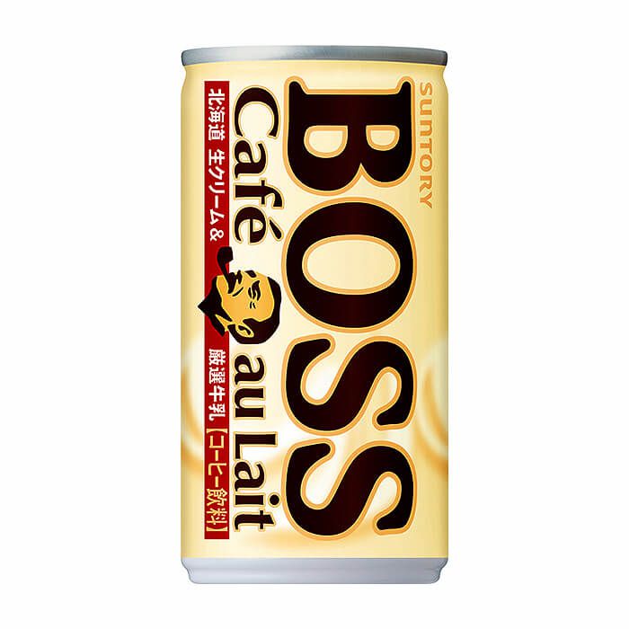 サントリーフーズ ボス カフェオレ 185g×6缶パック ケース(30缶入リ)の説明画像2