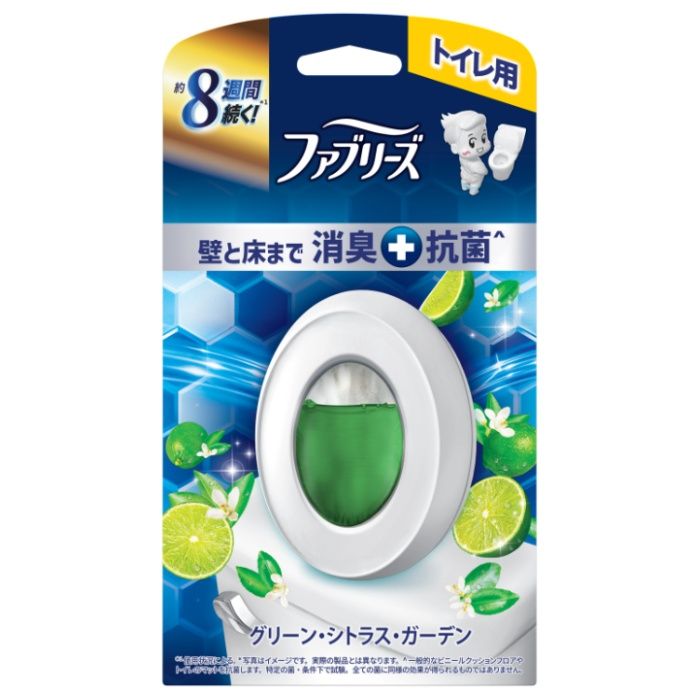 P&G ファブリーズ W消臭 トイレ用消臭剤+抗菌 グリーン・シトラス・ガーデン 本体