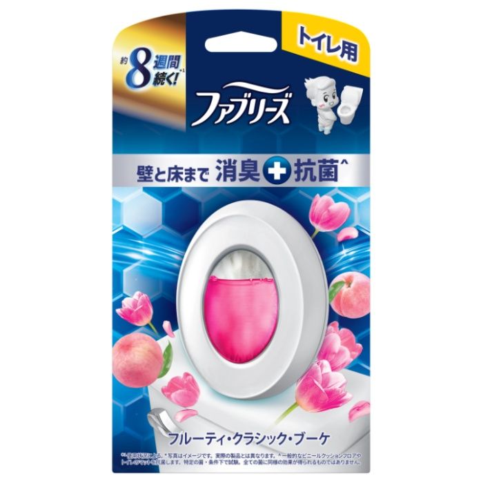 P&G ファブリーズ W消臭 トイレ用消臭剤+抗菌 フルーティ・クラシック・ブーケ 本体