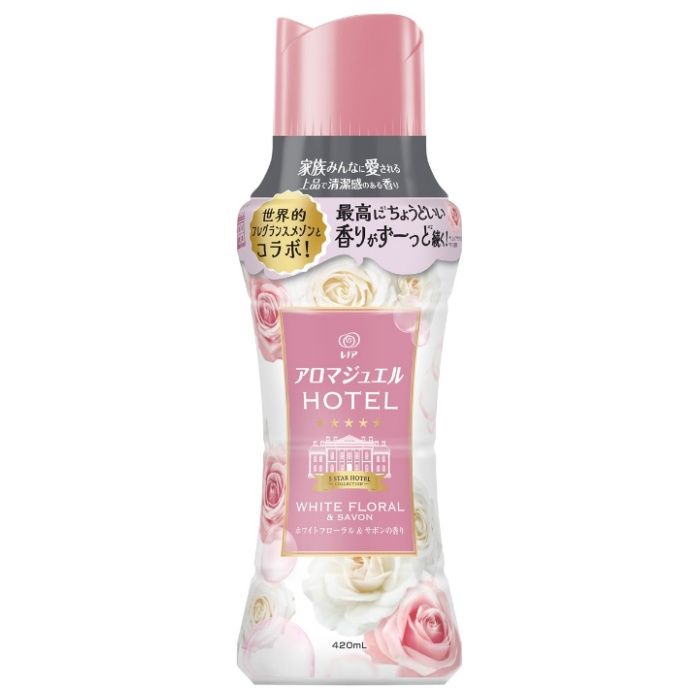 P&G レノアアロマジュエル ホワイトフローラル&サボン　本体420ml
