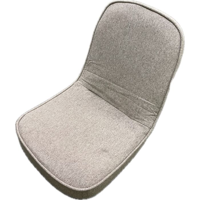 NFコンパクトにたためるマカロン座椅子 BE 約42x44x47cm