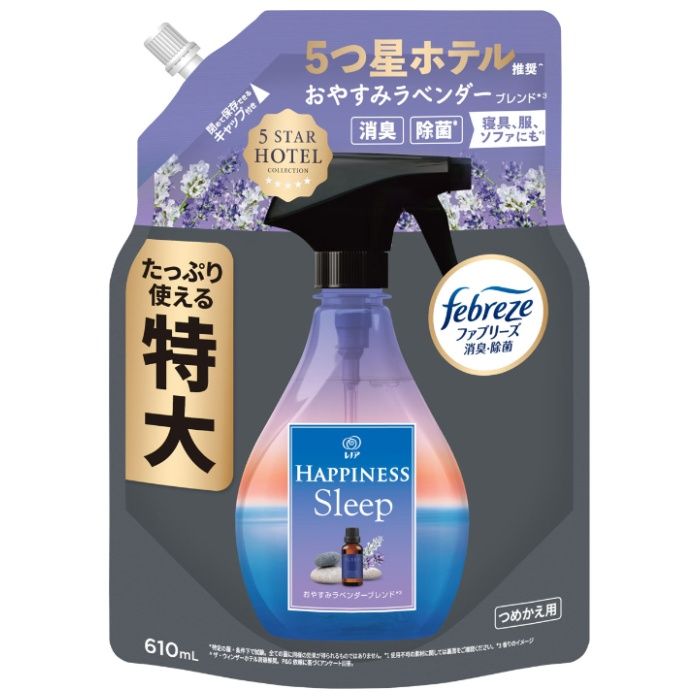 P&G レノアハピネスミスト ラベンダー詰替610ml