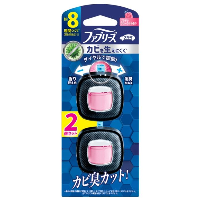 P&G ファブリーズ イージークリップ 防カビEXPERT+消臭 プラチナフローラルの香り 2個