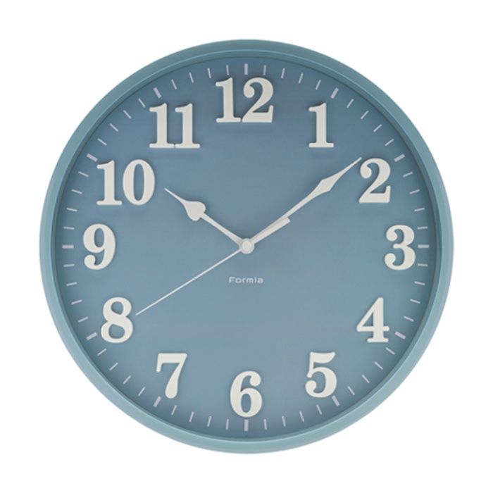 保土ヶ谷電子販売 インテリアクロック HIC‐012W‐BU