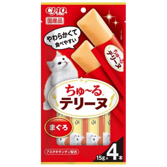 いなばペット CIAO ちゅーるテリーヌ　まぐろ 15g×4本
