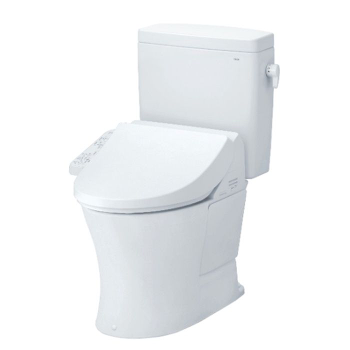 TOTO KQリモデル手洗無・ウォシュレットCK69セット　ホワイト　紙巻器付 CS232BM/SH232BA/CK69/NW1/YH650