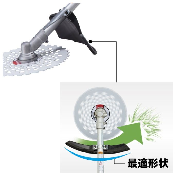 マキタ 18V充電式草刈機(2グリップ) MUR196WDRGの説明画像5