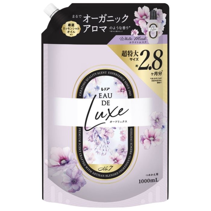 P&G レノアオードリュクス ホワイトムスク詰替1000ml