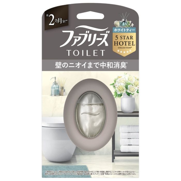 P&G ファブリーズW消臭トイレ用消臭剤+自然 Wティー本体6.3ml