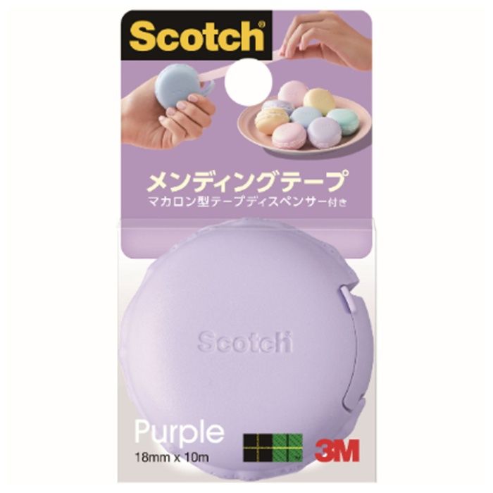 スリーエムジャパン メンディングテープ　マカロン 810 MCR-PP