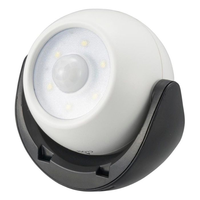 オーム電機 LEDセンサーライト 乾電池式 NIT-BLA100JM-3W