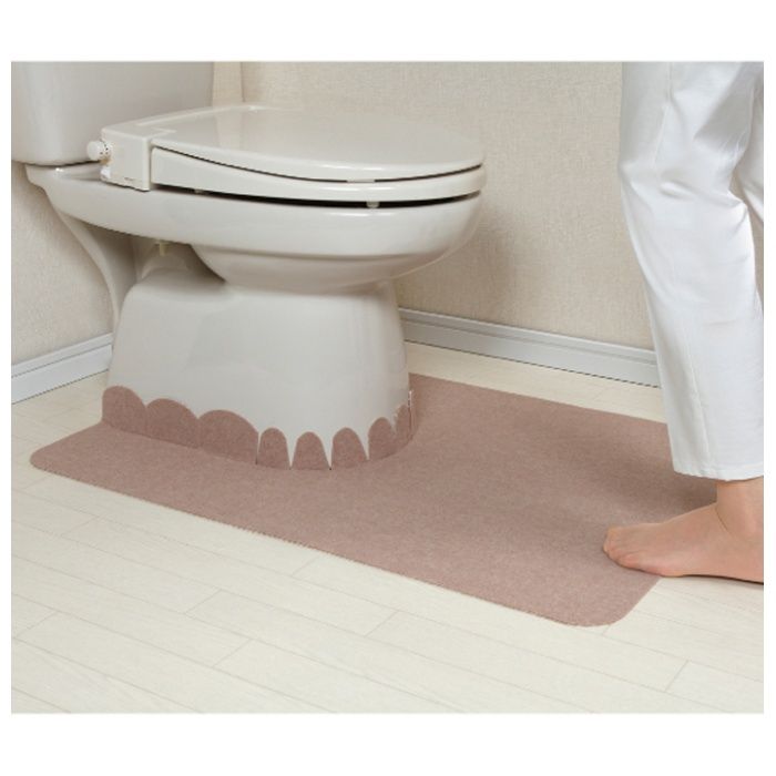 サンコー おくながトイレマット無地 BEの説明画像3