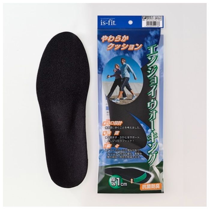 エンジョイウォーキングインソール 男性用フリーサイズ