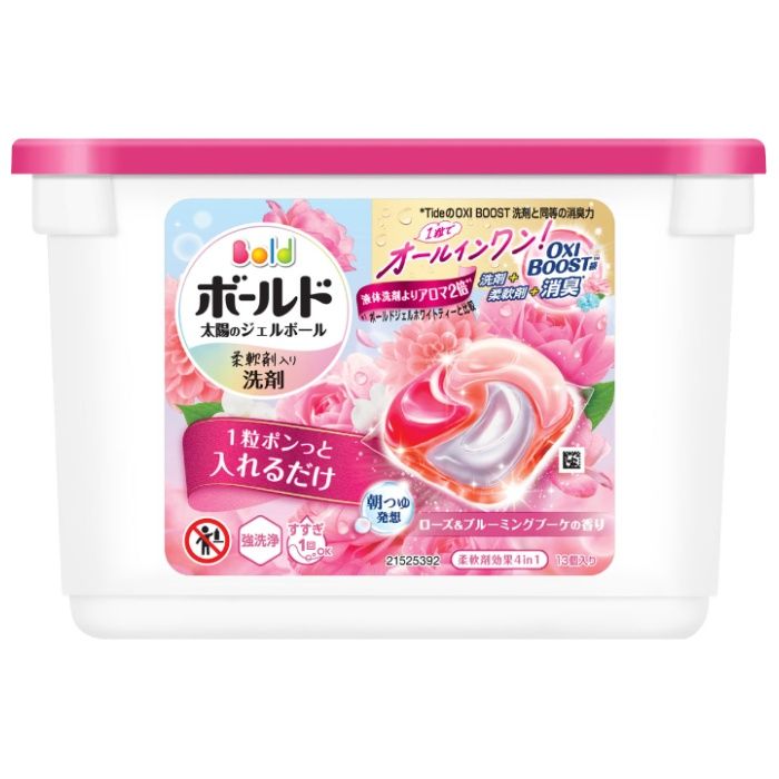 P&G ボールドジェルボール4D ローズ&ブーケ本体13個