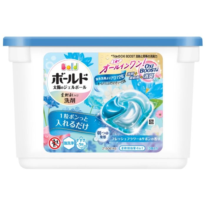 P&G ボールドジェルボール4D フラワー&サボン本体13個