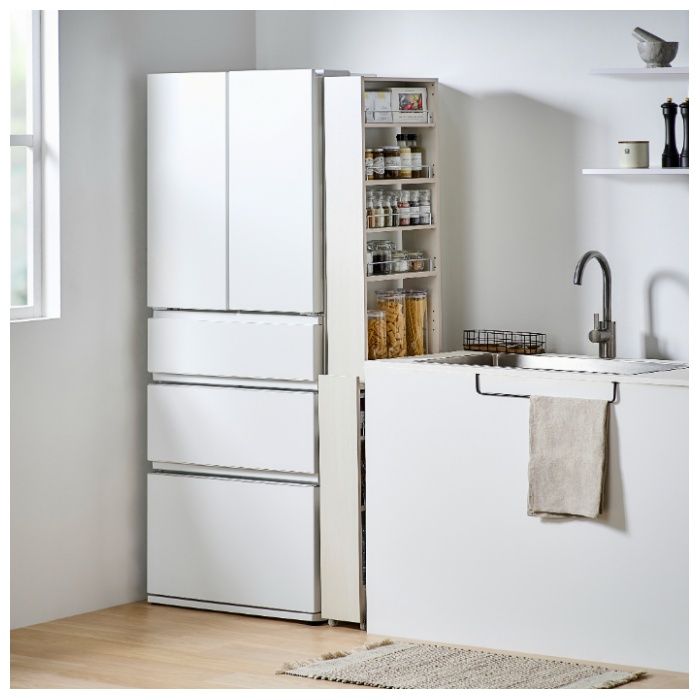 アイリスオーヤマ キッチン隙間収納ラック KSR-H140の説明画像2