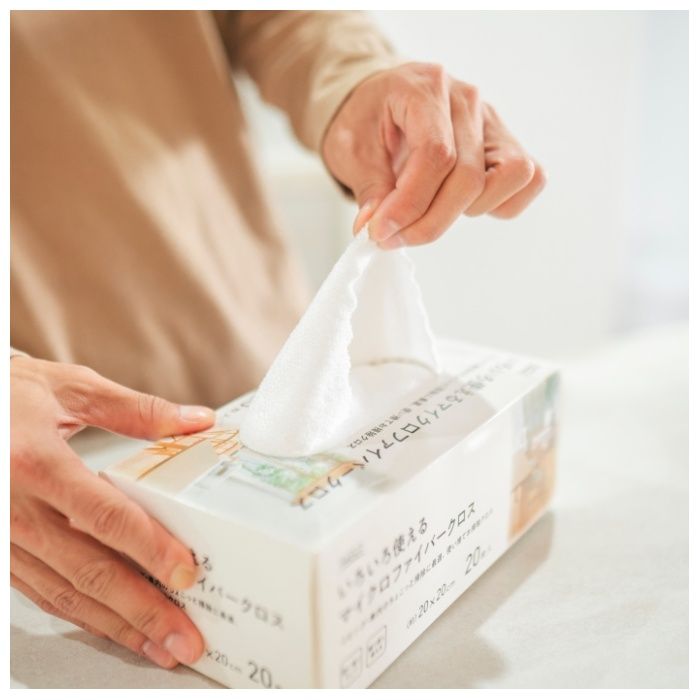 いろいろ使えるマイクロファイバークロス 20枚 3個パックの説明画像3