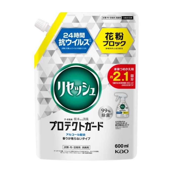 花王 リセッシュ　プロテクトガード　つめかえ用600ml