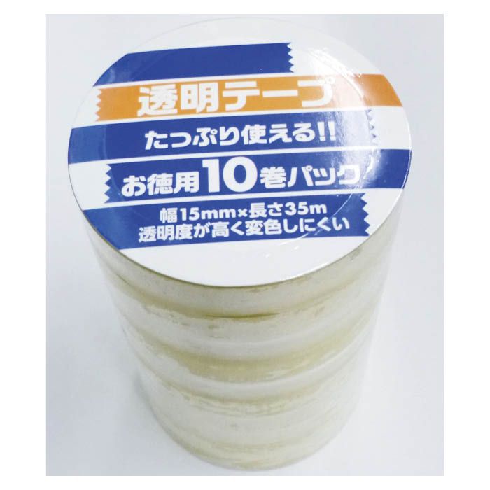 大放出セール】 軽包装用OPP粘着テープ 15mm幅×35m巻 600巻 3ケース fucoa.cl