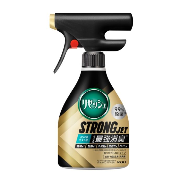 花王 リセッシュ　ストロングジェット　香りが残らないタイプ本体350ml