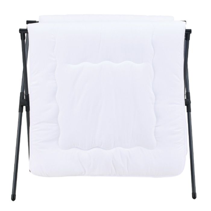 伸縮式布団2枚干し X型　ブラックの説明画像3