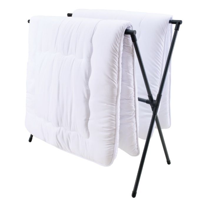 伸縮式布団2枚干し X型　ブラックの説明画像5