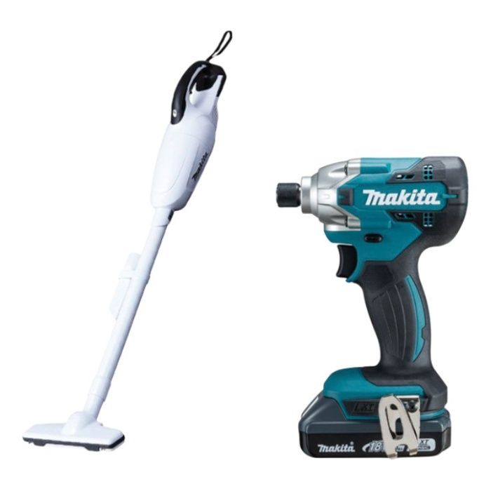 マキタ 18Vインパクトドライバ+18Vクリーナコンボキット TD156DB+CL180FDZW