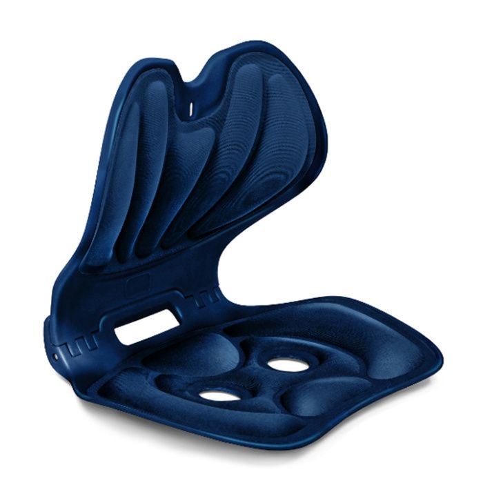 La-vie 美姿勢S字シート　ネイビー 3B-4831