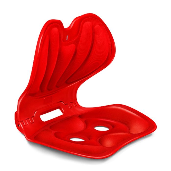 La-vie 美姿勢S字シート　レッド 3B-4832