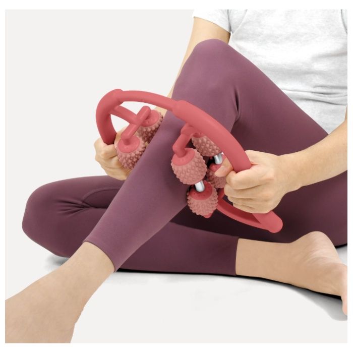 La-vie あしケア時間　8ローラー　ピンク 3B-4864の説明画像3