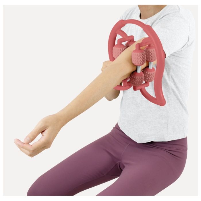 La-vie あしケア時間　8ローラー　ピンク 3B-4864の説明画像5