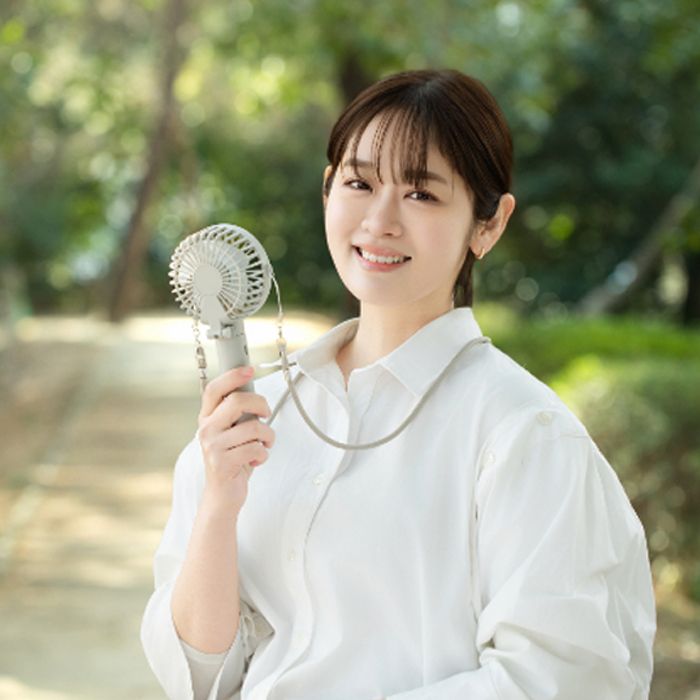 NAKAGAMI(ナカガミ) ハンディファン YNG-HF200(GY)の説明画像3