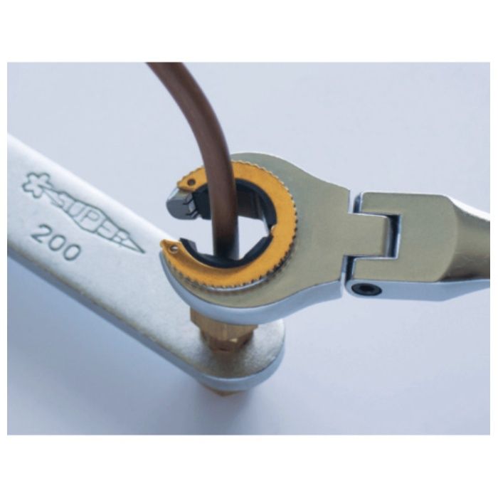 スーパーツール スーパー　オープンギアレンチ(フレックスタイプ)L:231mm　呼び:17 GCW17Fの説明画像3