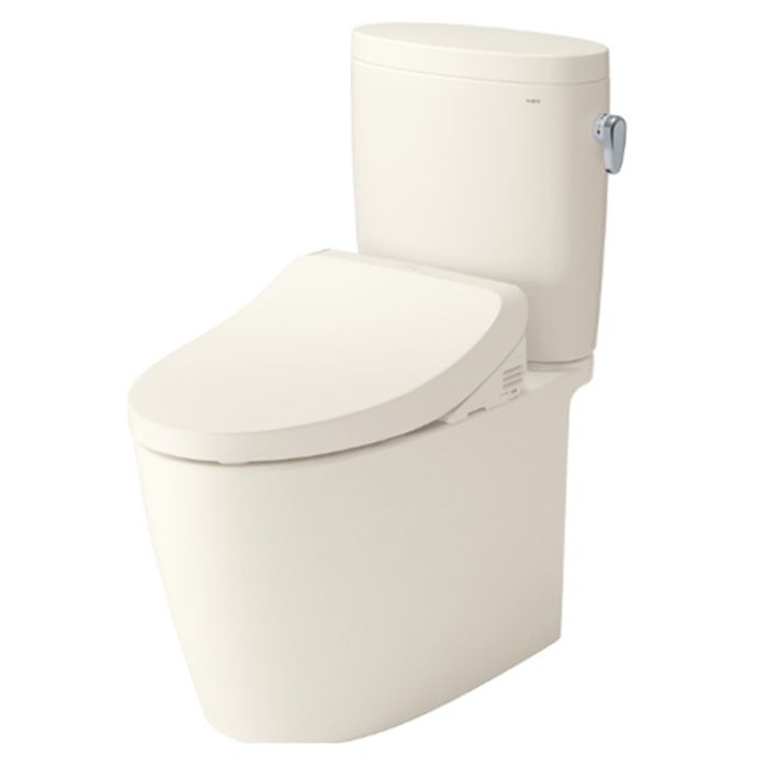 TOTO EX新設手洗無・ウォシュレットKM31セット　パステルアイボリー CS410B/SH410BA/KM31/SC1
