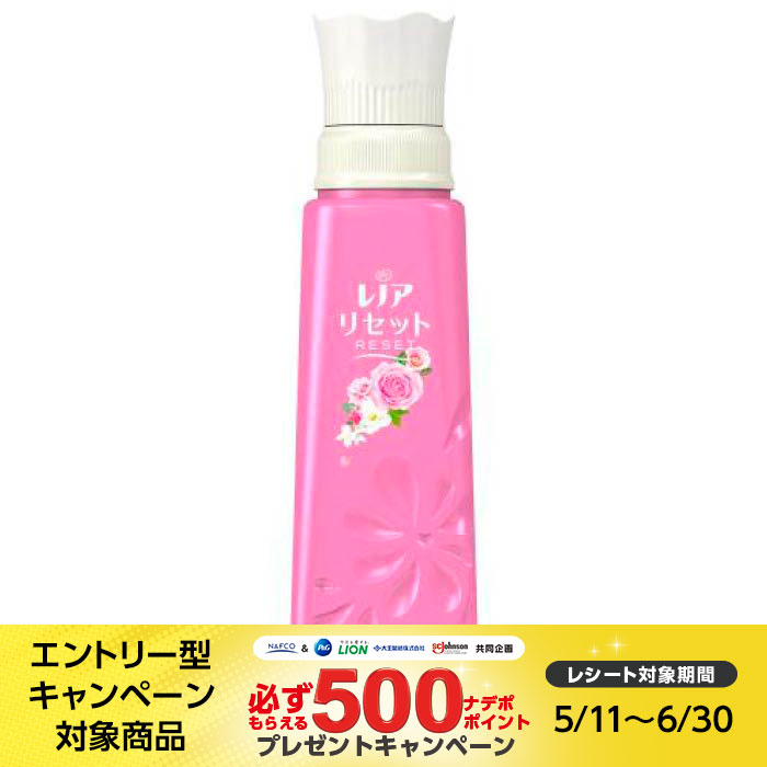 P&Gジャパン レノアリセット フレッシュローズ&ナチュラルフラワーの香り 570ML