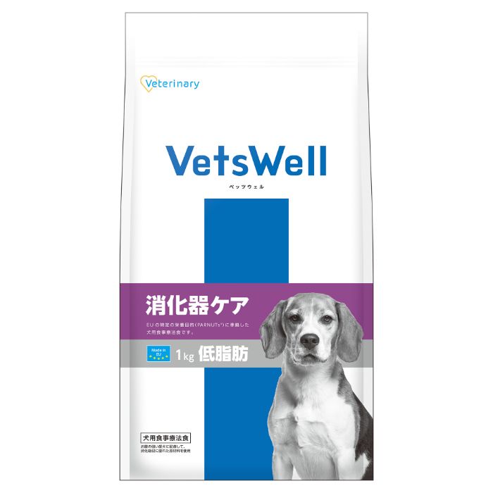 マルカン ベッツウェル 犬用療法食 消化器ケア低脂肪 1kg