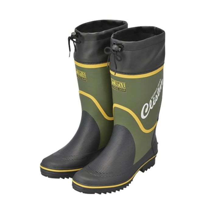 弘進ゴム クリスタドライブーツ オリーブ28.0