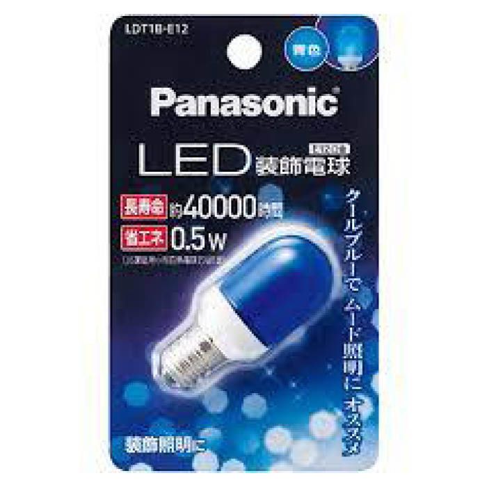 Panasonic (パナソニック) LED装飾電球T形タイプ LDT I BE12