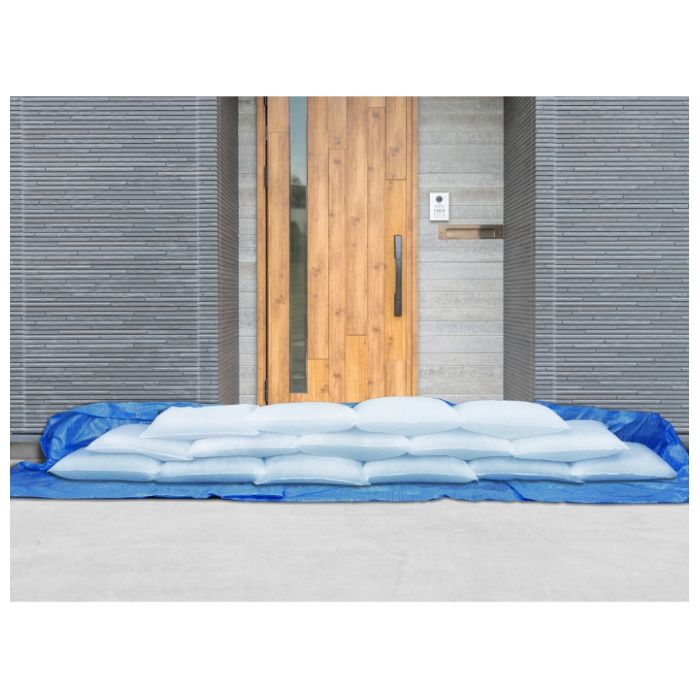 アイリスオーヤマ 水でふくらむ緊急簡易土のう MKD-10の説明画像5