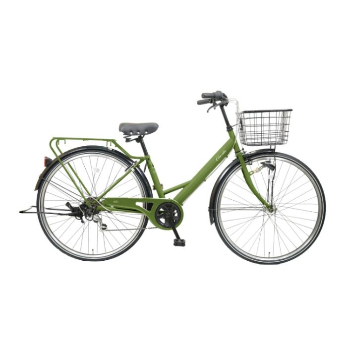 27 Cocoilu ココイル 軽快車 マットグリーン