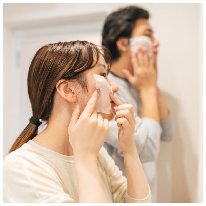 ナフコ フェイスタオル 90枚入　使い捨てタオルの説明画像10