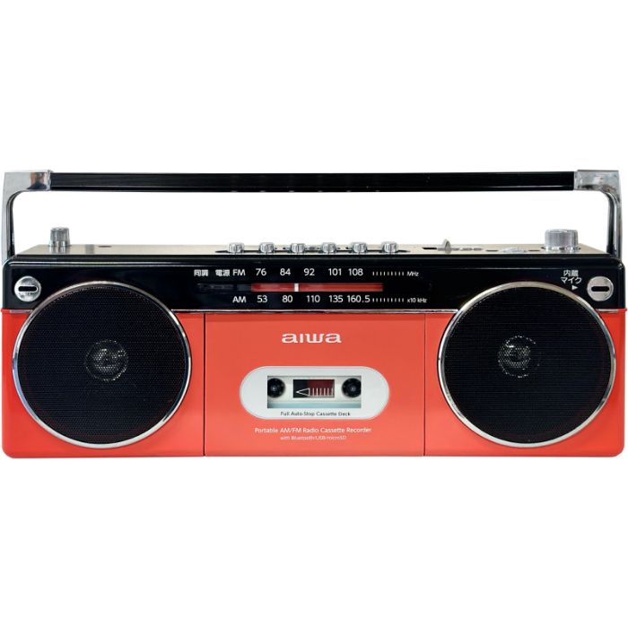 とうしょう ラジオカセットプレーヤー GAA4-RCP0002 レッド