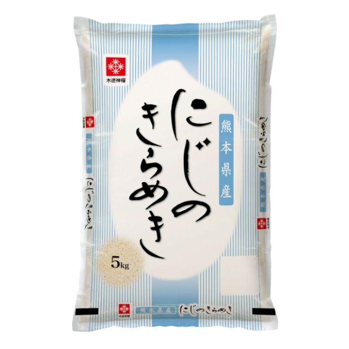 木徳神糧 熊本県産 にじのきらめき 5kg